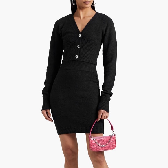 Helmut Lang Brushed cotton-blend mini skirt,All Products : American Fashion Style Bags On Sale